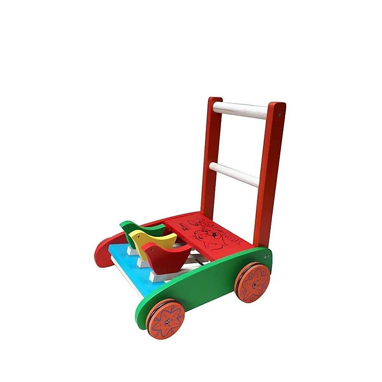 Xe Tập Đi Bằng Gỗ Cho Bé Chính hãng Ưu đãi - Hình ảnh 3