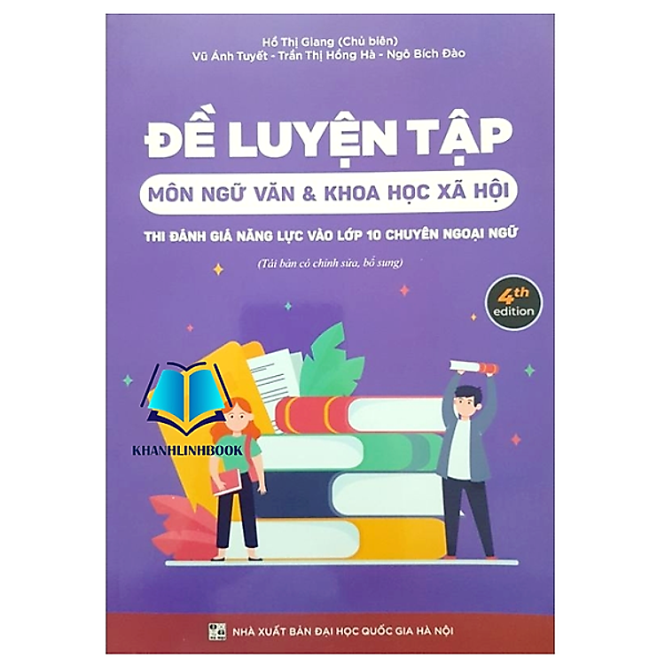 Đề luyện tập môn ngữ văn và KHXH thi đánh giá năng lực vào 10