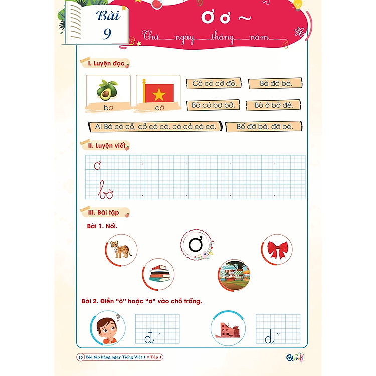 Bài Tập Hằng Ngày - Tiếng Việt Lớp 1 - Kết Nối Tri Thức Với Cuộc Sống (Tập 1) - Ảnh 4