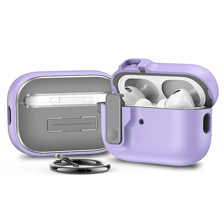 Ốp Bảo Vệ Có Khoá Dành Cho Airpods 4 Kai.N Pop Up Cover, Kèm Móc Treo_ Hàng chính hãng