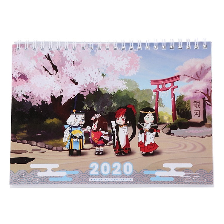 Lịch Bàn 2020 Angia Art - Âm Dương Sư