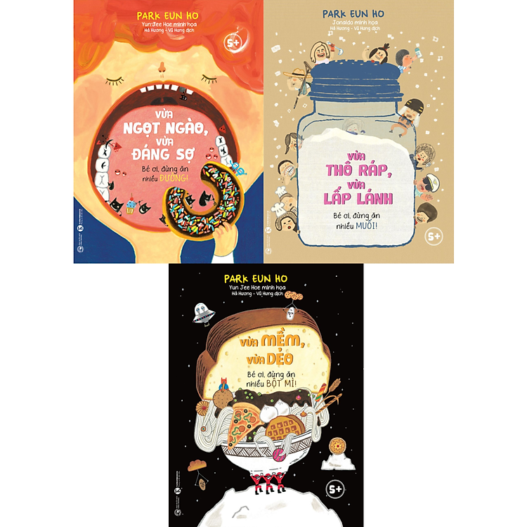 Combo 3Q: Vừa Ngọt Ngào, Vừa Đáng Sợ – Bé Ơi Đừng Ăn Nhiều Đường