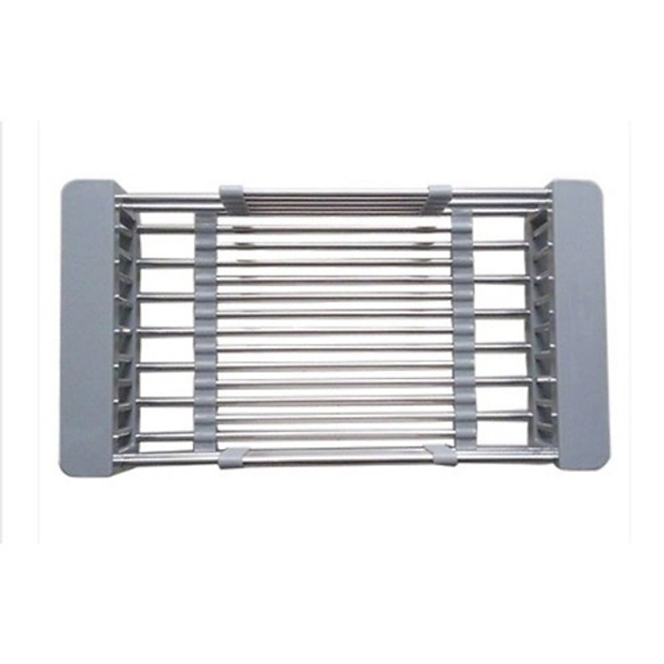 Kệ INOX cao cấp gác bồn rửa kéo giãn thông minh