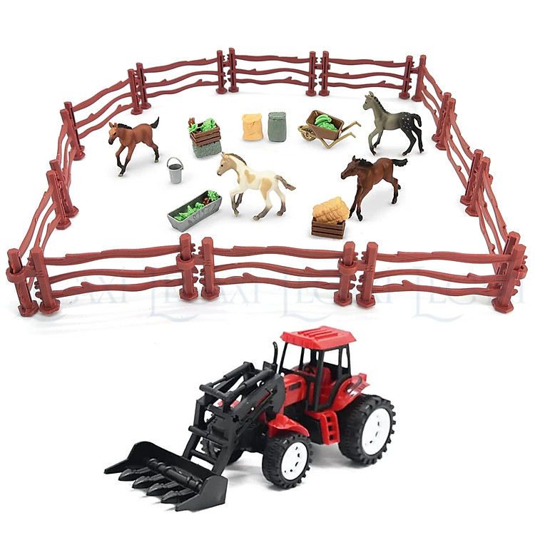 Set 14 hàng rào đồ chơi Legaxi Chính hãng Ưu đãi - Hình ảnh 3