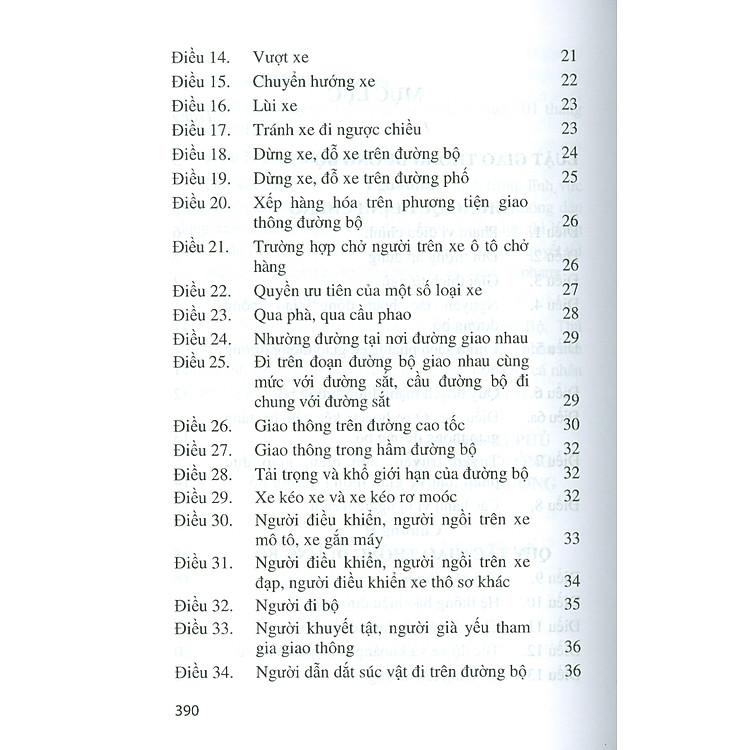 LUẬT GIAO THÔNG ĐƯỜNG BỘ VÀ NGHỊ ĐỊNH HƯỚNG DẪN THI HÀNH (Nghị Đinh Số 100/2019/NĐ-CP Ngày 30/12/2019 + Nghị Định Số 123/2021/NĐ-CP Ngày 28/12/2021) - Ảnh 2