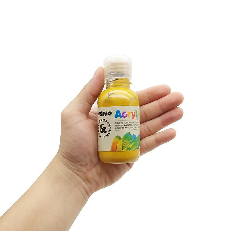 Màu Vẽ Acrylic 125 ml - Primo 402TA125270 - Màu Vàng - Ảnh 5