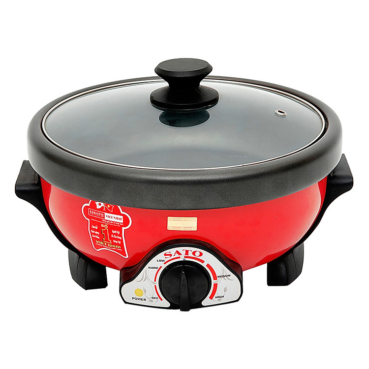 Nồi Lẩu Điện Đa Năng Sato ST-500HP (5L) - Hàng chính hãng