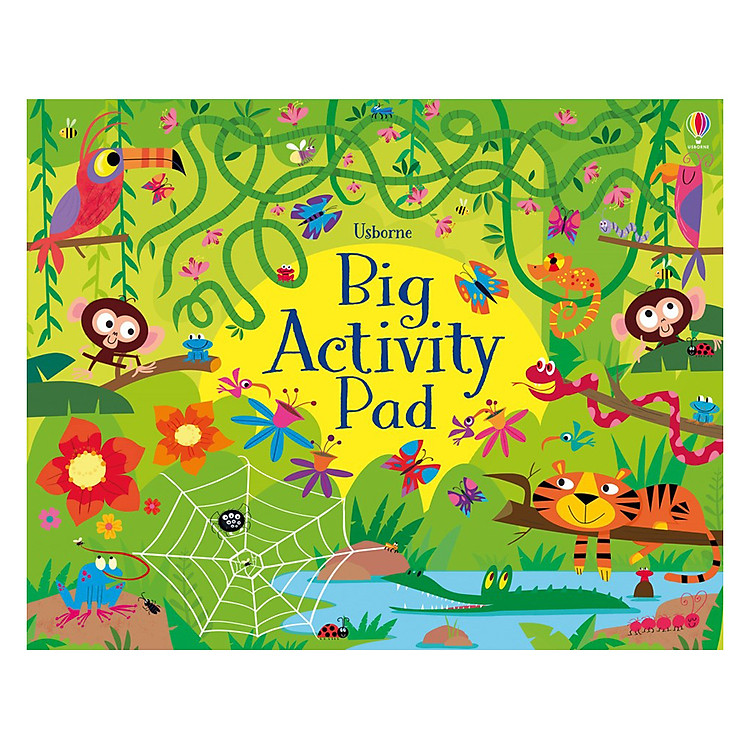 Sách Usborne Big Tear-off Pads: Big Activity Pad
