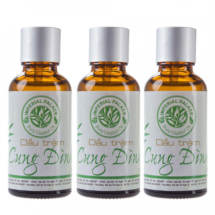 Tham Khảo tại ConCung: Combo 3 Chai Dầu Tràm Cung Đình 30ml , nhận ngay nhiều Ưu đãi