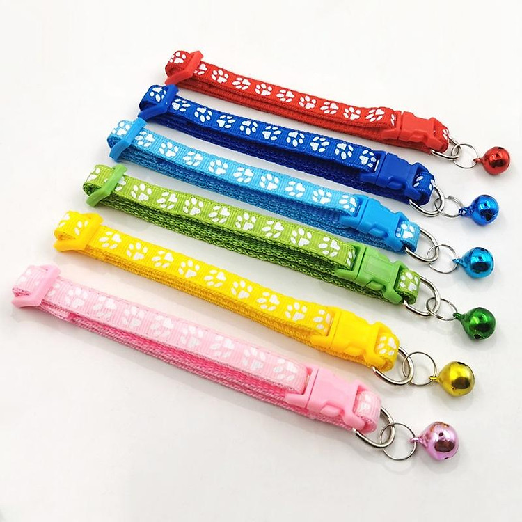 Vòng cổ thú cưng bản 1cm phù hợp cho thú cưng dưới 7kg (Inbox chọn mẫu)