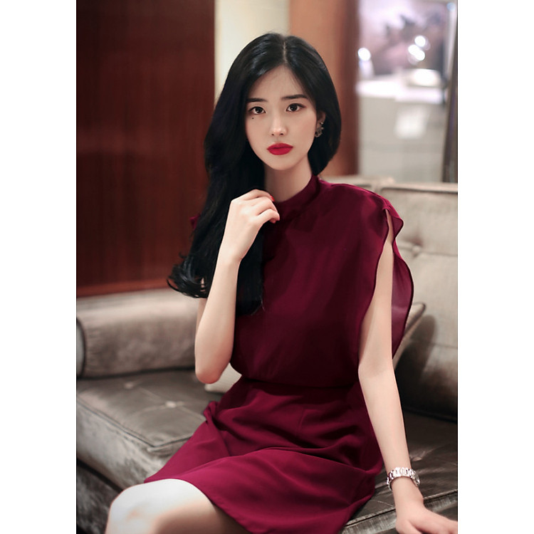 Đầm nơ cổ sau TAINA DRESS