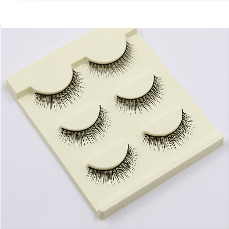 Bộ 3 Cặp Mi Giả 3D Ainazi Tự Nhiên