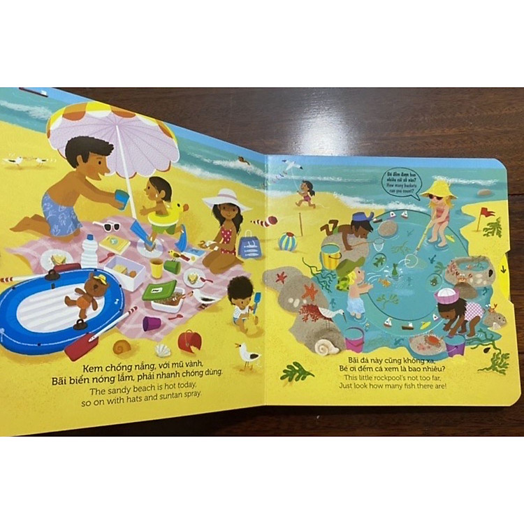 Sách Tương Tác - Sách Chuyển Động - Busy - Holiday - Kỳ Nghỉ - Ảnh 4