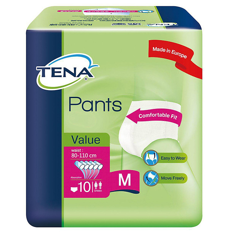Tã Quần Người Lớn Tena Value M10 (10 Miếng)