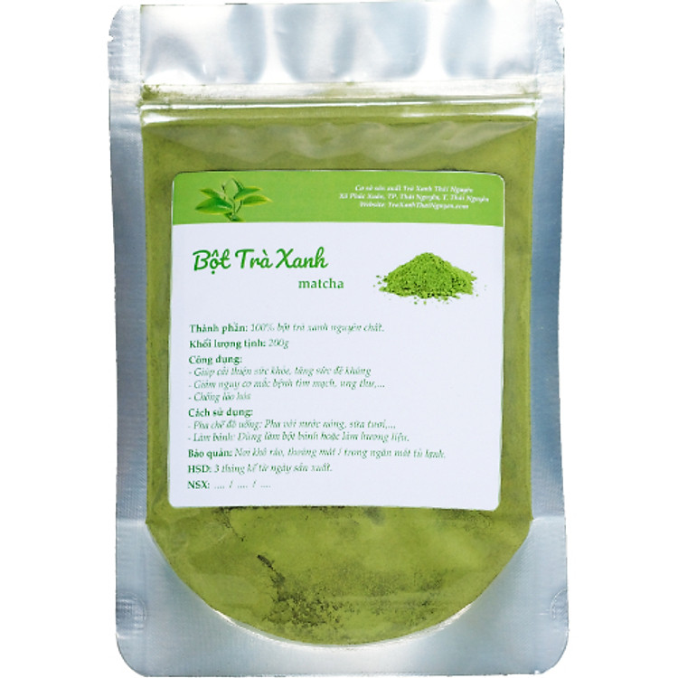 Bột Matcha Trà Xanh 200g