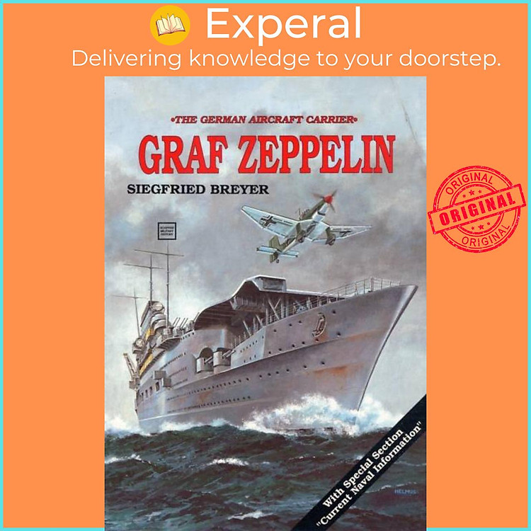 Sách - Aircraft Carrier - Graf Zeppelin by Siegfried Breyer (UK edition, paperback)