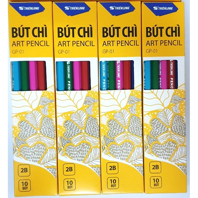 Bút Chì Gỗ Thiên Long GP-01 (10 chiếc) - Ảnh 2