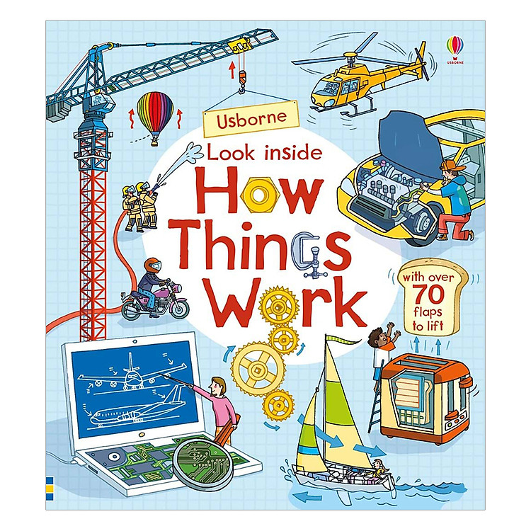 Sách Usborne Look Inside How things Work