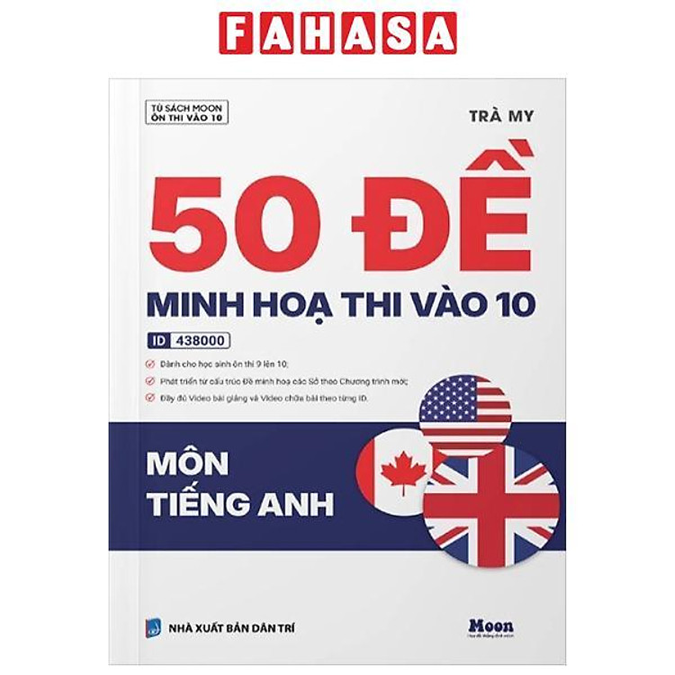 50 Đề Minh Họa Thi Vào 10 – Môn Tiếng Anh