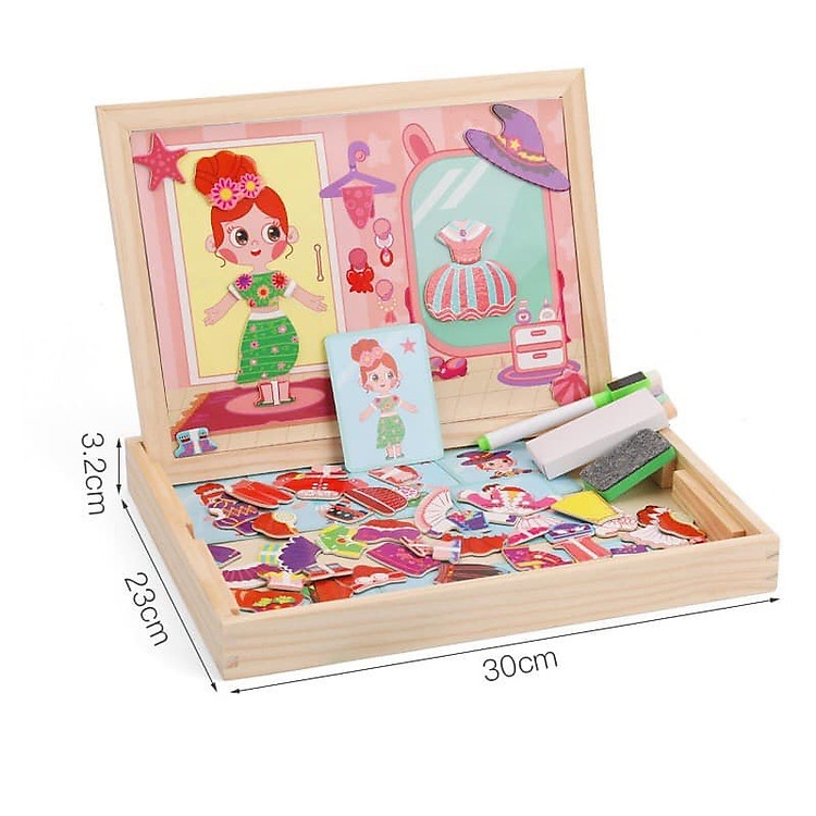 Đồ Chơi Xếp Hình Thay Trang Phục Chính hãng Giá tốt - Hình ảnh 3