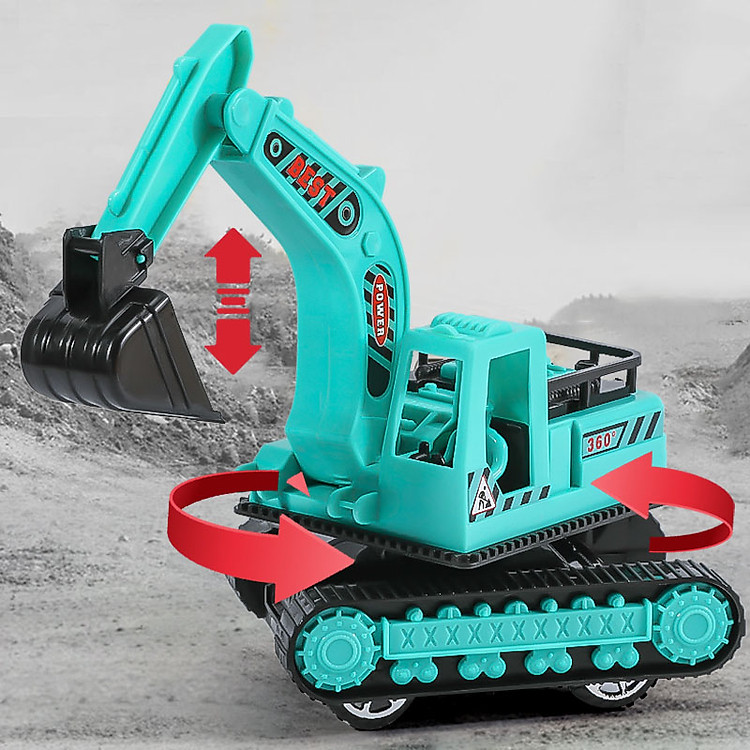 Bộ 6 Xe Mô Hình Công Trình Chính hãng Ưu đãi - Hình ảnh 2