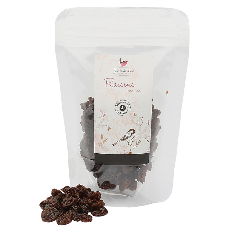 Nho Khô Đen Monsieur Luxe (100g)