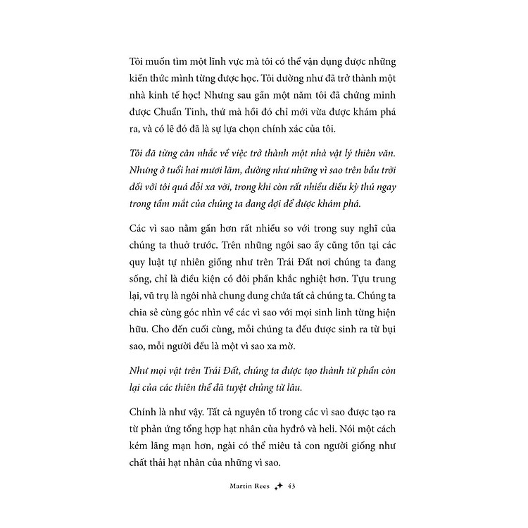 Sinh Ra Từ Bụi Sao - Định Hình Thế Giới Và Bản Thân Qua Cuộc Đối Thoại Với Các Nhà Khoa Học - Ảnh 2