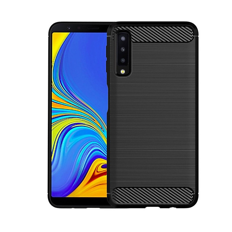 Ốp lưng chống sốc vân kim loại cho Samsung Galaxy A7 2018 , A9 2018 hiệu Likgus (chuẩn quân đội, chống va đập) - hàng nhập khẩu