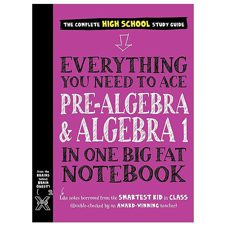 Everything You Need To Ace Pre-Algebra And Algebra I In One Big Fat Notebook - Ảnh 2