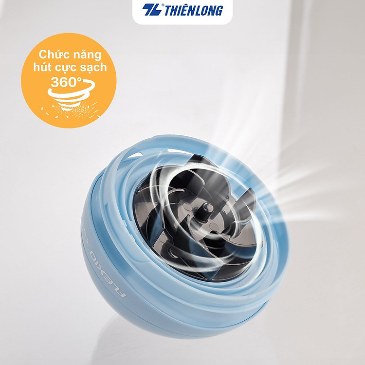 Máy hút bụi mini Thiên Long Flexio MVE-001 (Màu hồng) - Ảnh 3