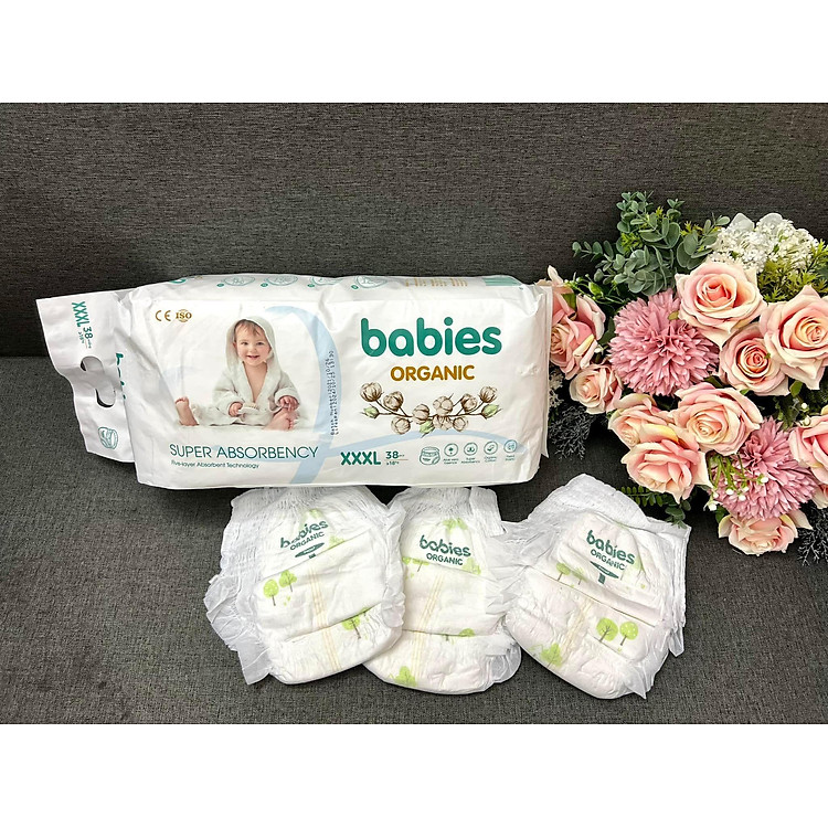 Tả quần Babies Organic size XXXL Đảm bảo Giá tốt - Hình ảnh 2