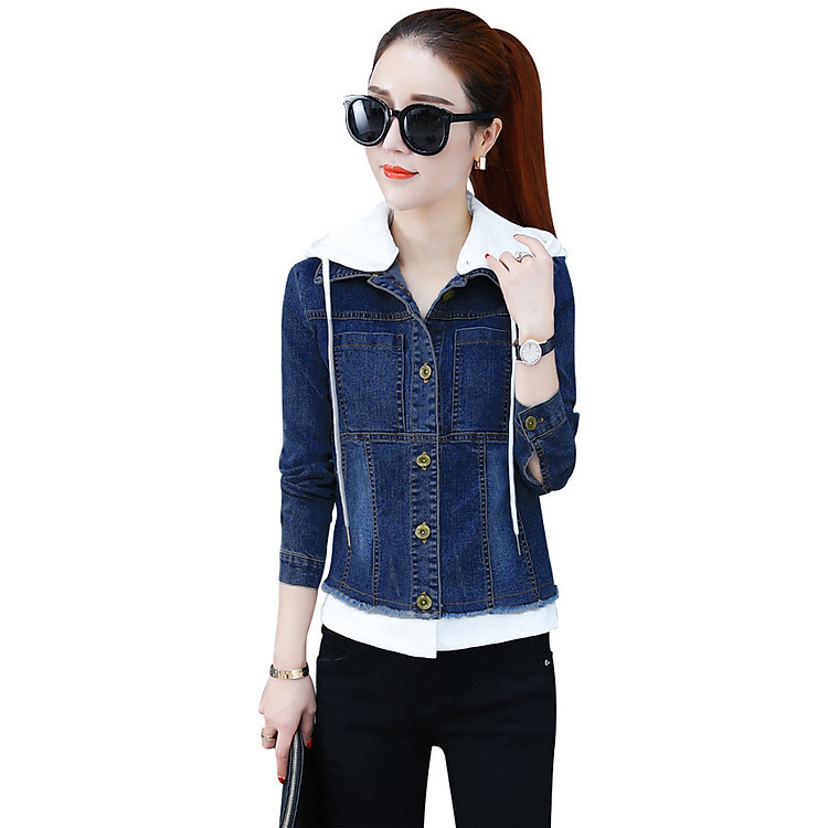 Áo khoác jean nữ AKJ303