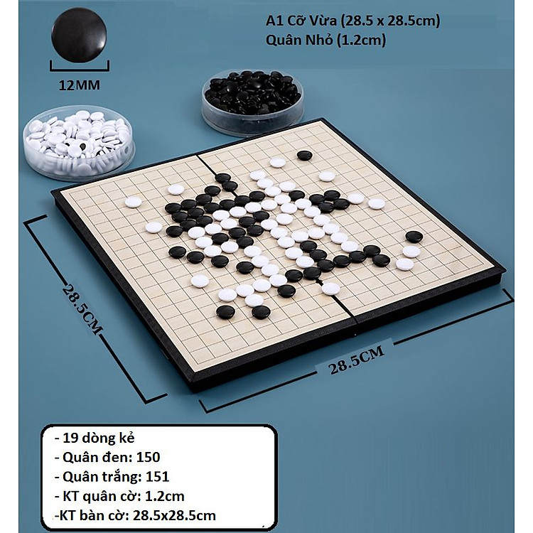 Mua Bộ cờ vây nam châm Amalife - Cỡ Vừa Chính hãng Ưu đãi - Hình ảnh 3