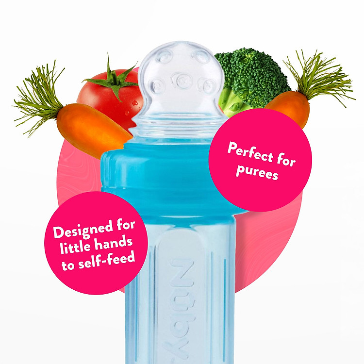 Mua Bình nhai chống hóc Nuby cho bé Chính hãng Ưu đãi - Hình ảnh 4