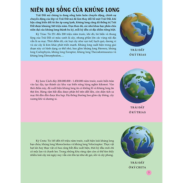 Bách Khoa Toàn Thư Tìm Hiểu Về Trái Đất - Vương Quốc Khủng Long - Ảnh 5