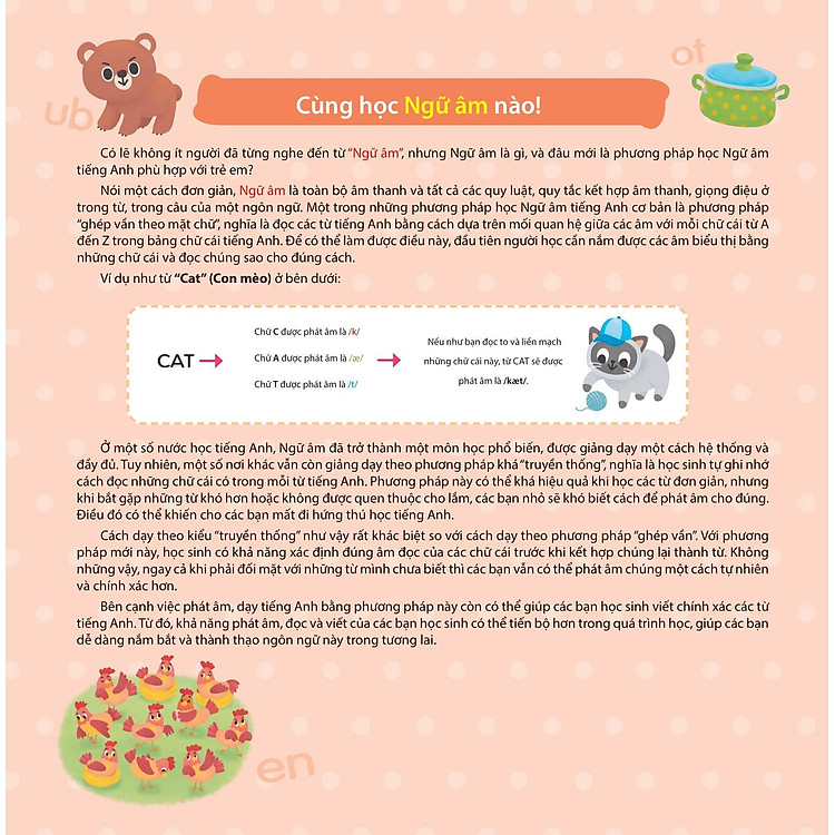 Cùng Con Học Ngữ Âm Tiếng Anh Qua 3 Cấp Độ - Ảnh 5