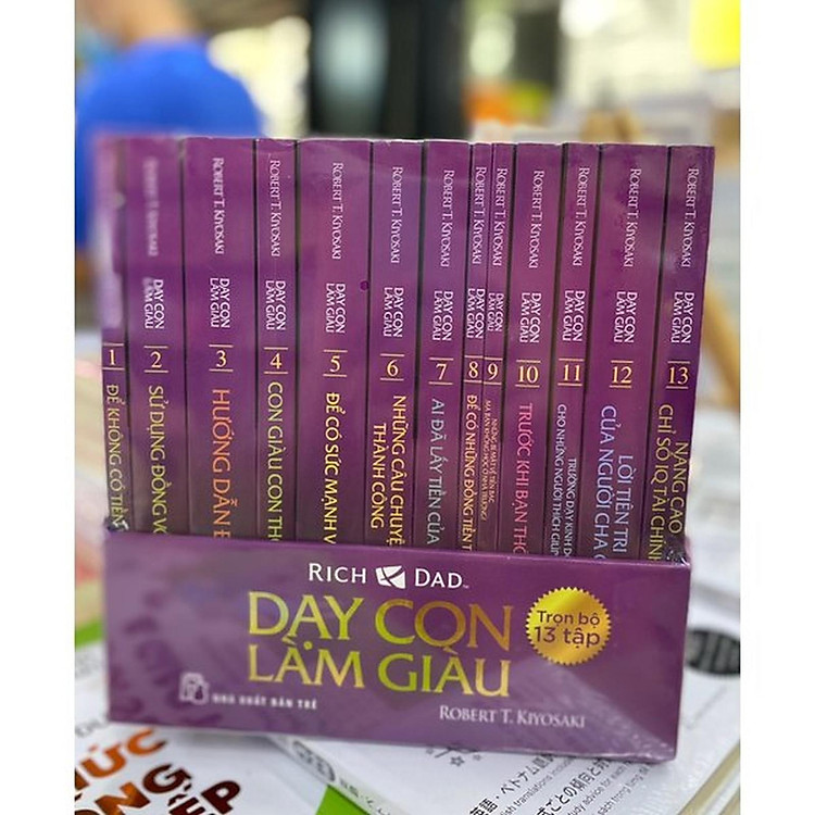 Dạy Con Làm Giàu – Hộp Trọn Bộ 13 Cuốn