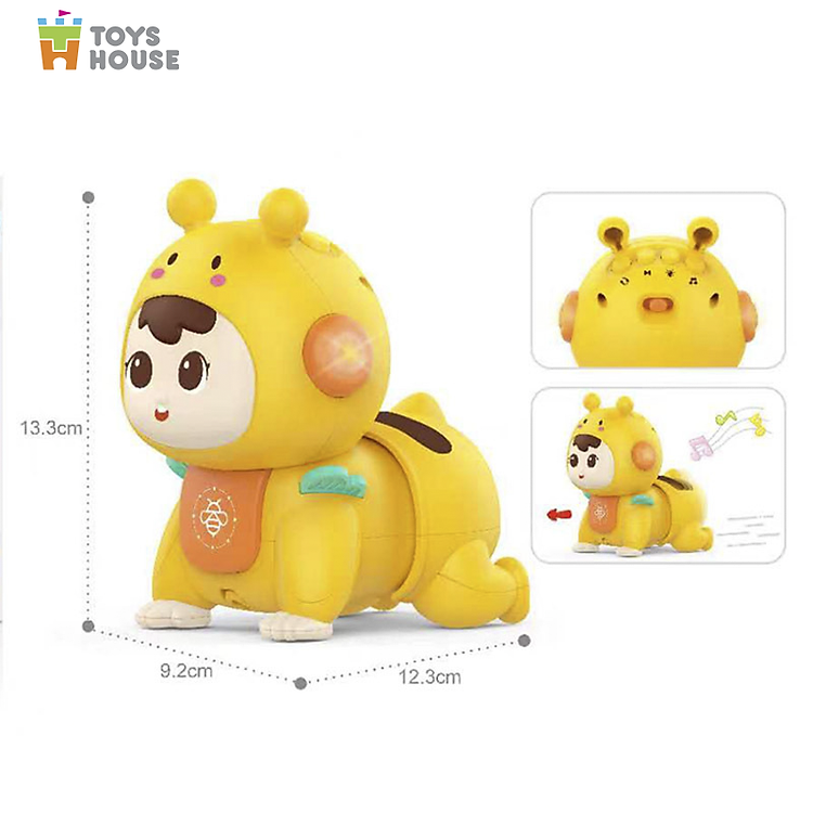 Mua Búp bê tập bò nhạc Toyshouse HE0707 Chính hãng Ưu đãi - Hình ảnh 3
