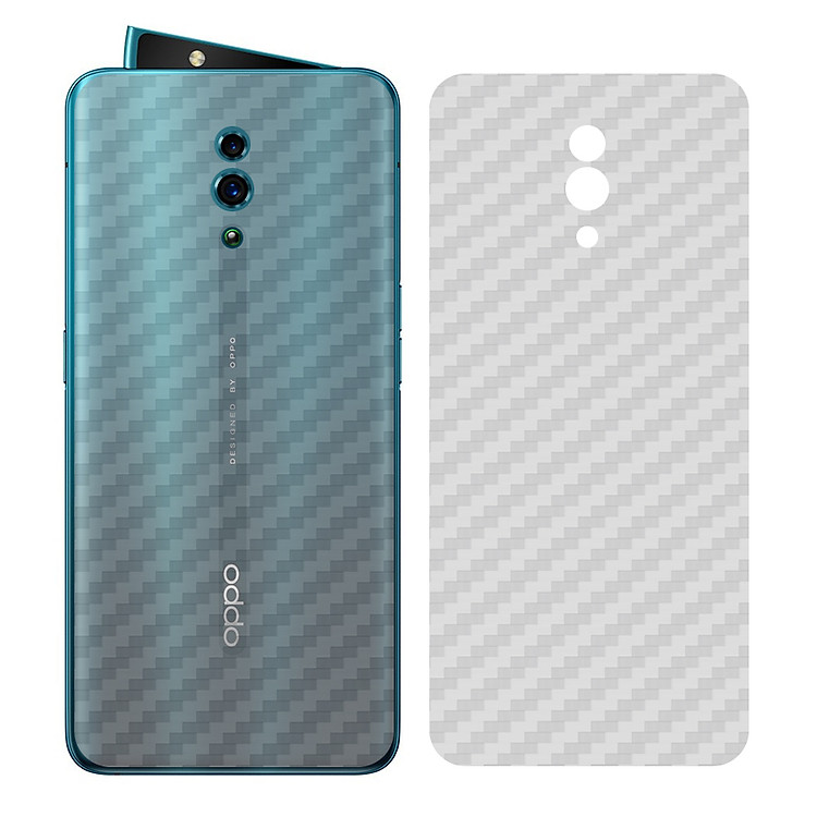 Miếng Dán Mặt Lưng Cacbon Dành Cho Oppo RENO/ RENO Z/ A5s/A7 - Hàng Chính Hãng