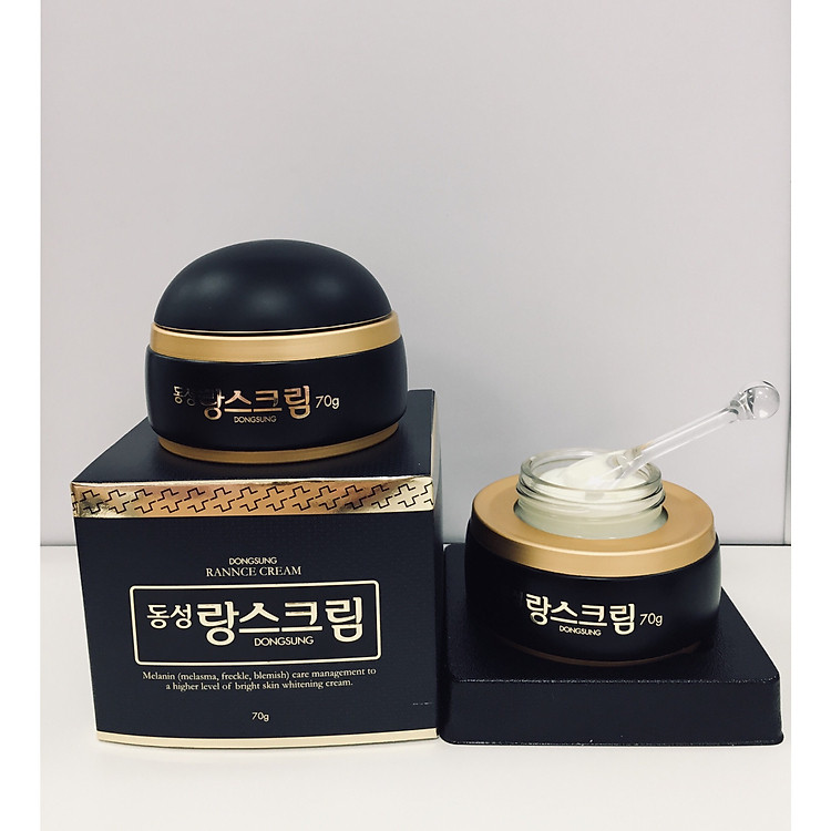Kem Dongsung Rannce Cream Hỗ Trợ Trị Thâm Nám Tàn Nhan dưỡng trắng da từ Nọc Ong Hàn Quốc