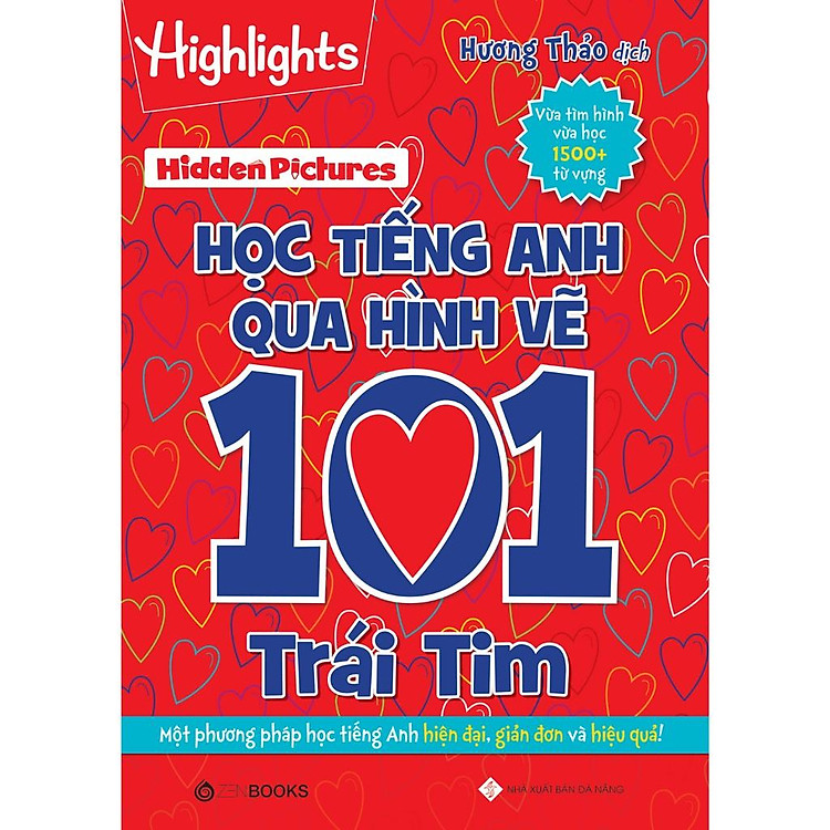 Hidden Pictures – Học Tiếng Anh Qua Hình Vẽ 101 Trái Tim