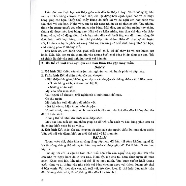 Những Bài Làm Văn Mẫu Lớp 6 - Ảnh 3