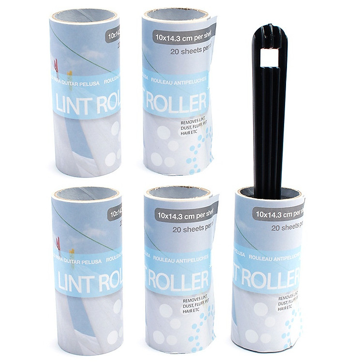 Cuộn lăn bụi quần áo (5 cuộn) Uncle Bills BL0095