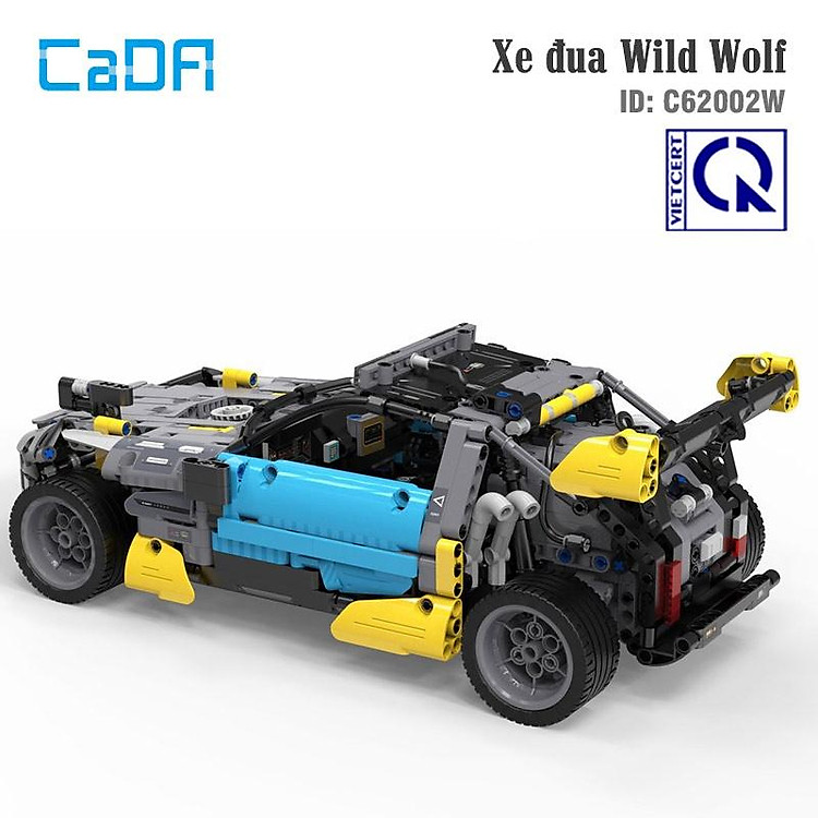 Xe Đua Wild Wolf CADA C62002W 1:12 Chính hãng Giá rẻ - Hình ảnh 4