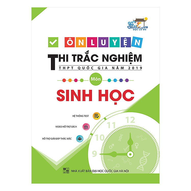 Sách Ôn Luyện Thi Trắc Nghiệm THPT Quốc Gia Năm 2019 Môn Sinh Học
