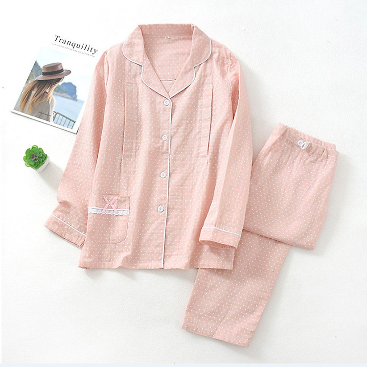 Bộ Đồ Bầu Và Sau Sinh Dài Tay AZuno AZ2820 Mặc Nhà Có Thiết Kế Cho COn Bú Chất Vải Xô Nhật Thoáng Mát