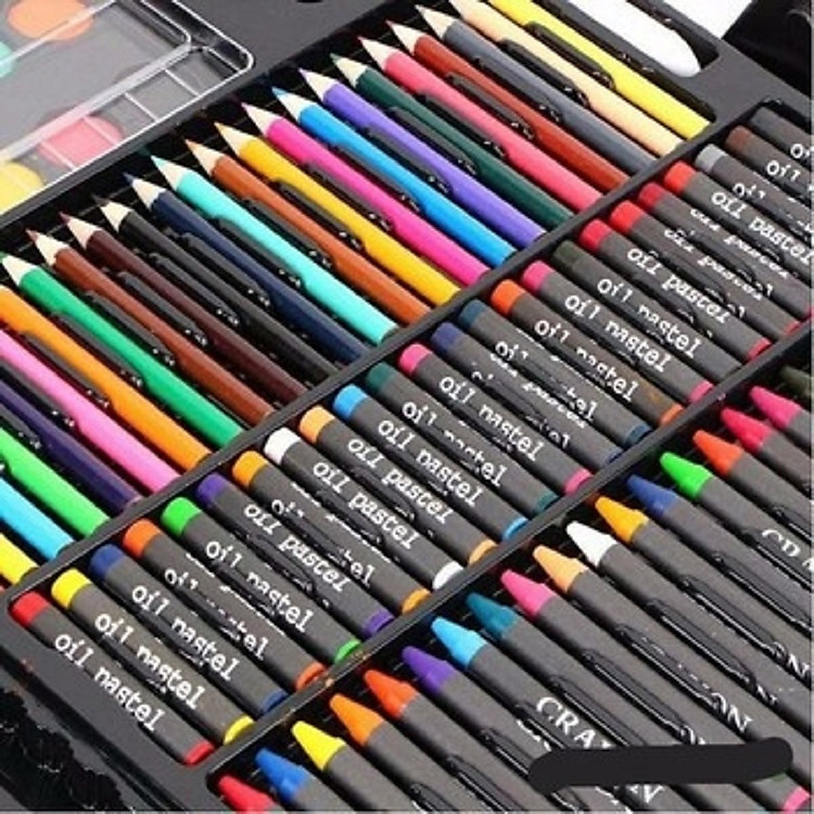 Hộp Màu Nhiều Chi Tiết Vỏ Mềm Đen - Ảnh 2