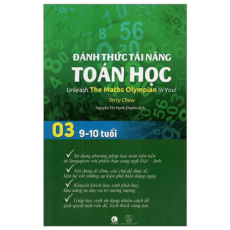 Đánh Thức Tài Năng Toán Học – Unleash The Maths Olympian In You! (Tập 3) (Tái Bản 2023)