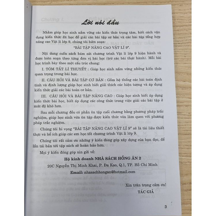 Bài Tập Nâng Cao Vật Lý 9 Bồi Dưỡng Học Sinh Giỏi - Ảnh 2