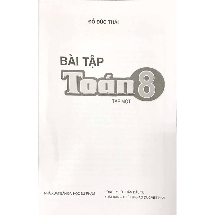 Bài Tập Toán 8 - Tập 1 (Cánh Diều) (2023) - Ảnh 7